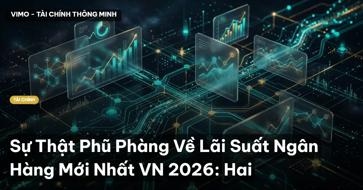 Sự Thật Phũ Phàng Về Lãi Suất Ngân Hàng Mới Nhất VN 2026: Hai