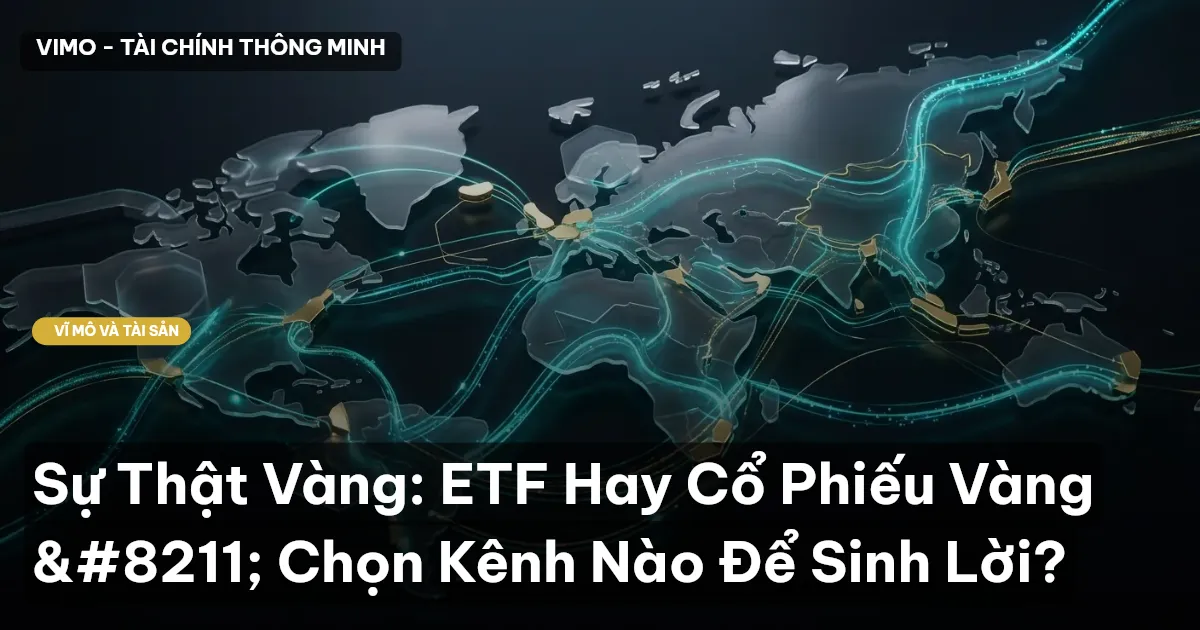 Sự Thật Vàng: ETF Hay Cổ Phiếu Vàng – Chọn Kênh Nào Để Sinh Lời?