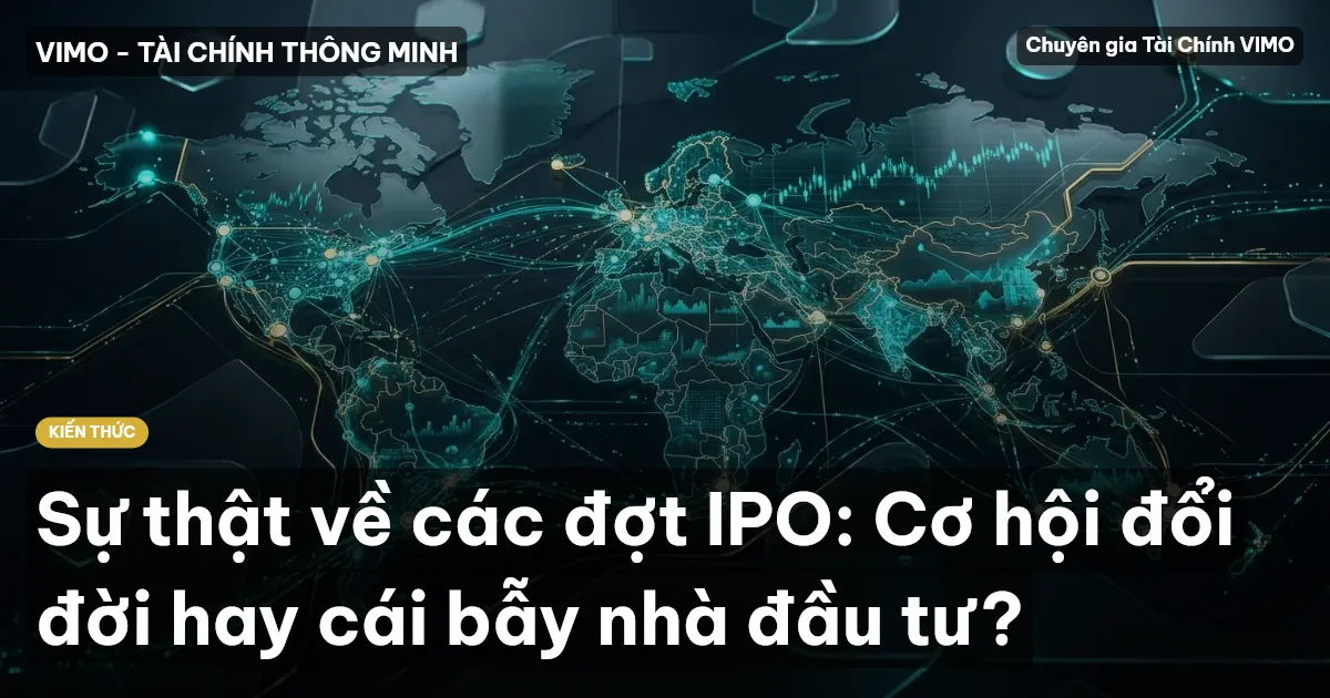 Sự thật về các đợt IPO: Cơ hội đổi đời hay cái bẫy nhà đầu tư?