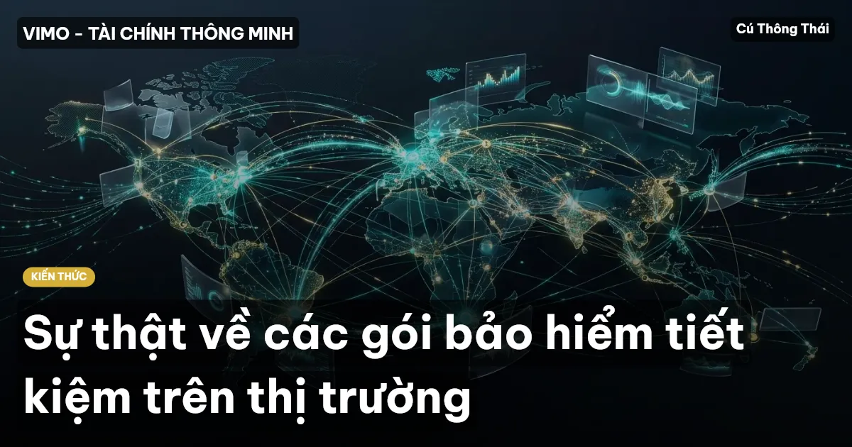 Sự thật về các gói bảo hiểm tiết kiệm trên thị trường
