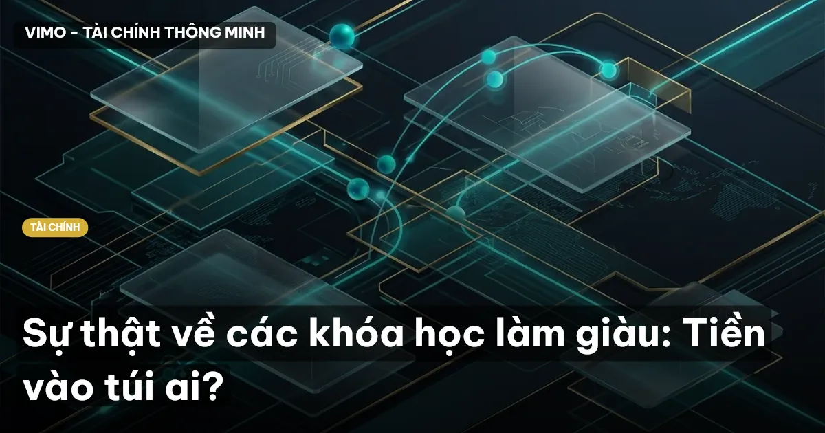 Sự thật về các khóa học làm giàu: Tiền vào túi ai?