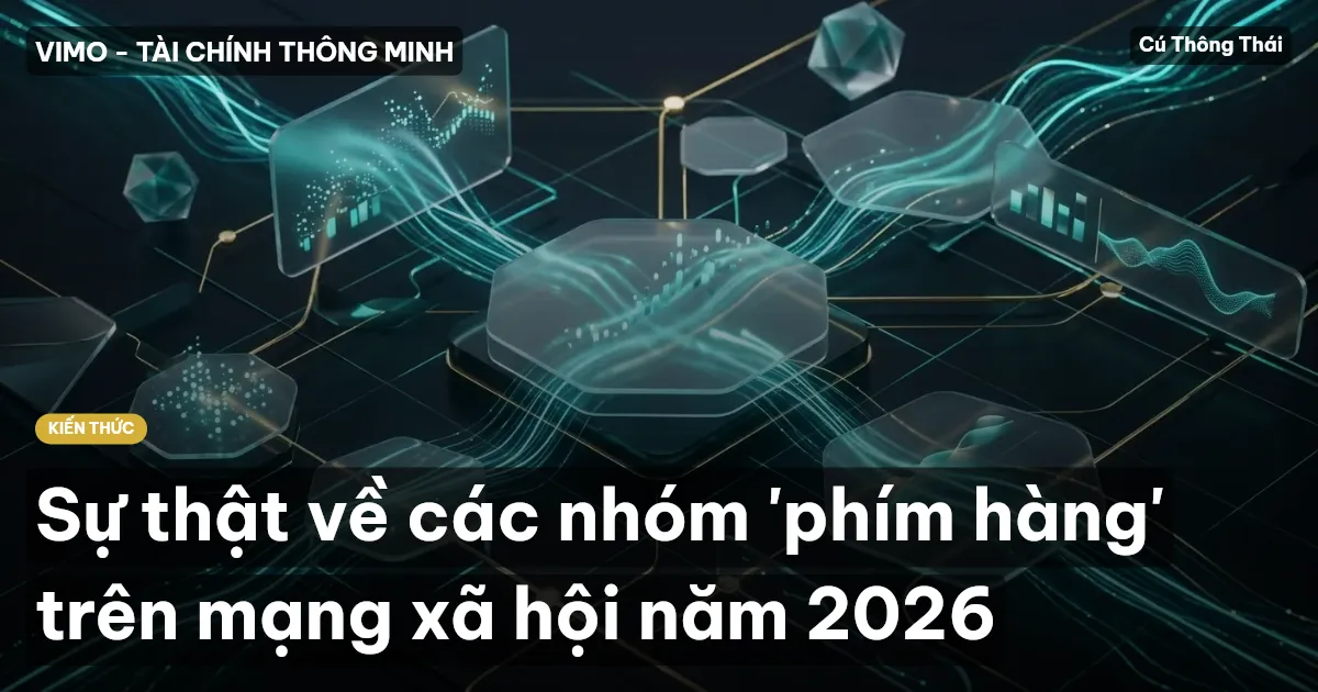 Sự thật về các nhóm 'phím hàng' trên mạng xã hội năm 2026
