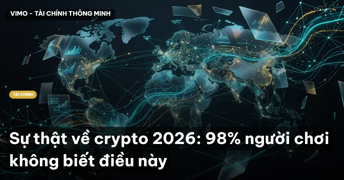 Sự thật về crypto 2026: 98% người chơi không biết điều này