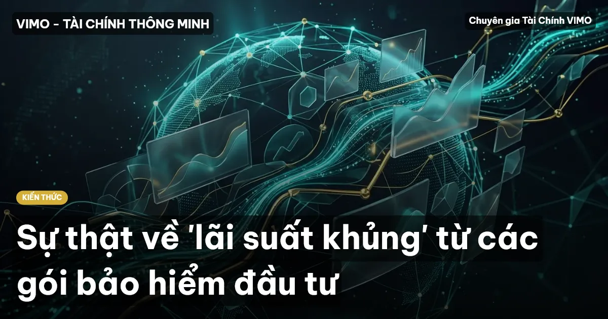 Sự thật về 'lãi suất khủng' từ các gói bảo hiểm đầu tư