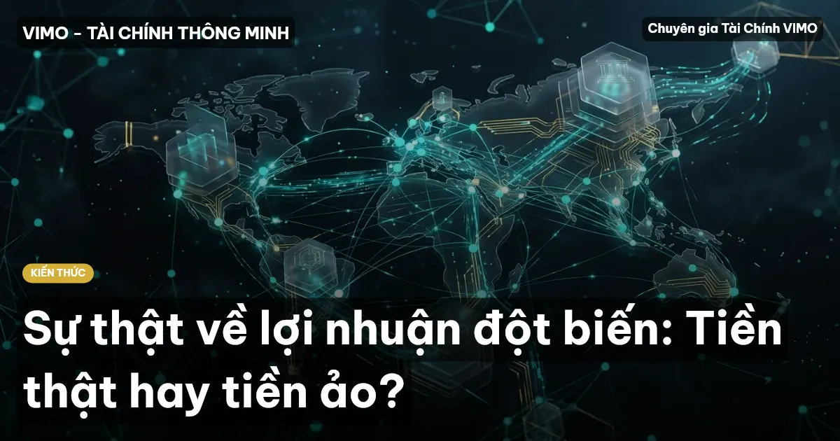 Sự thật về lợi nhuận đột biến: Tiền thật hay tiền ảo?