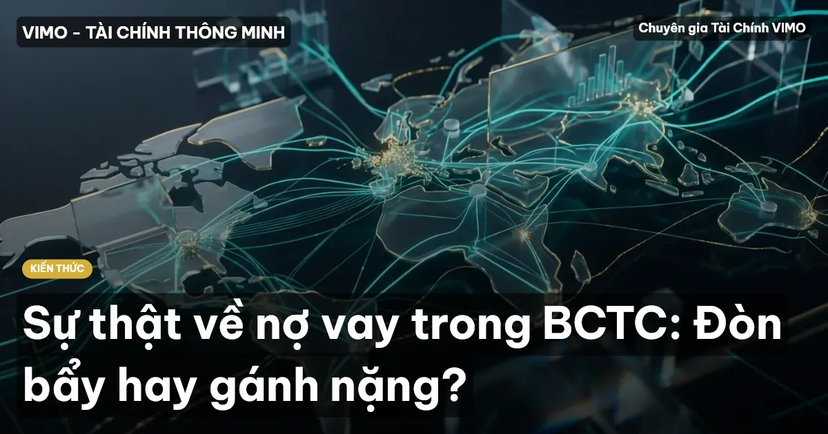Sự thật về nợ vay trong BCTC: Đòn bẩy hay gánh nặng?