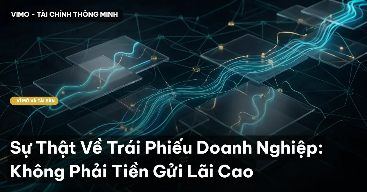 Sự Thật Về Trái Phiếu Doanh Nghiệp: Không Phải Tiền Gửi Lãi Cao