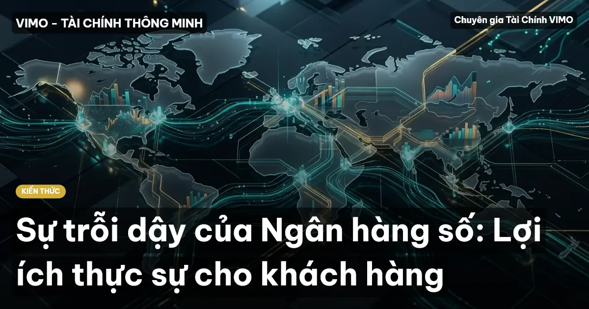 Sự trỗi dậy của Ngân hàng số: Lợi ích thực sự cho khách hàng
