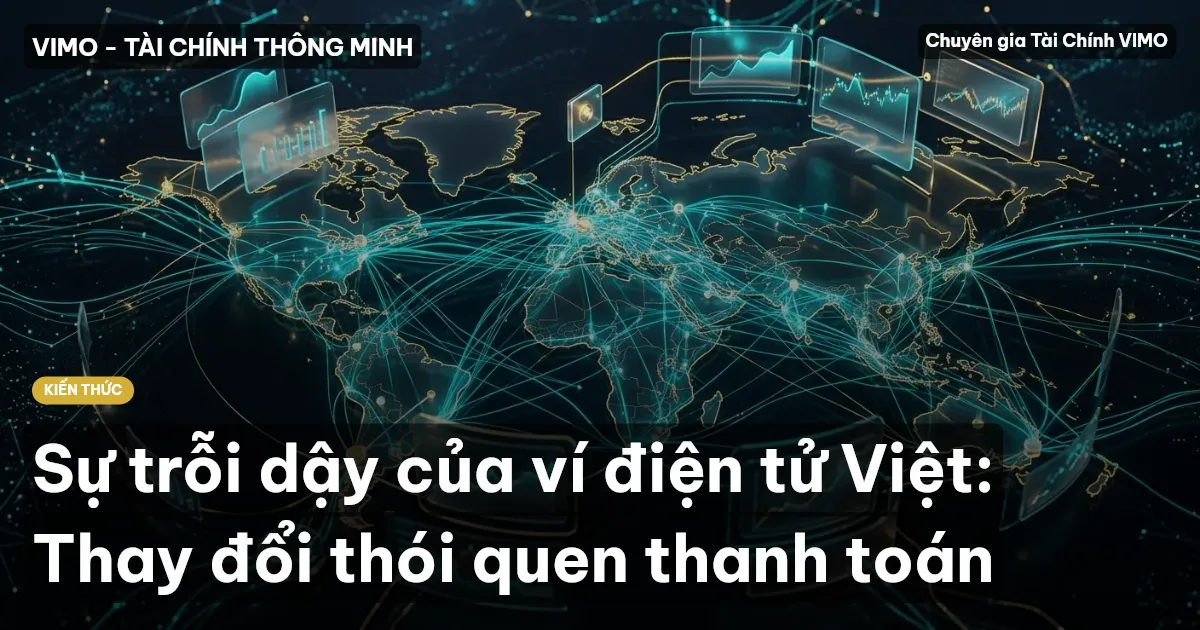 Sự trỗi dậy của ví điện tử Việt: Thay đổi thói quen thanh toán