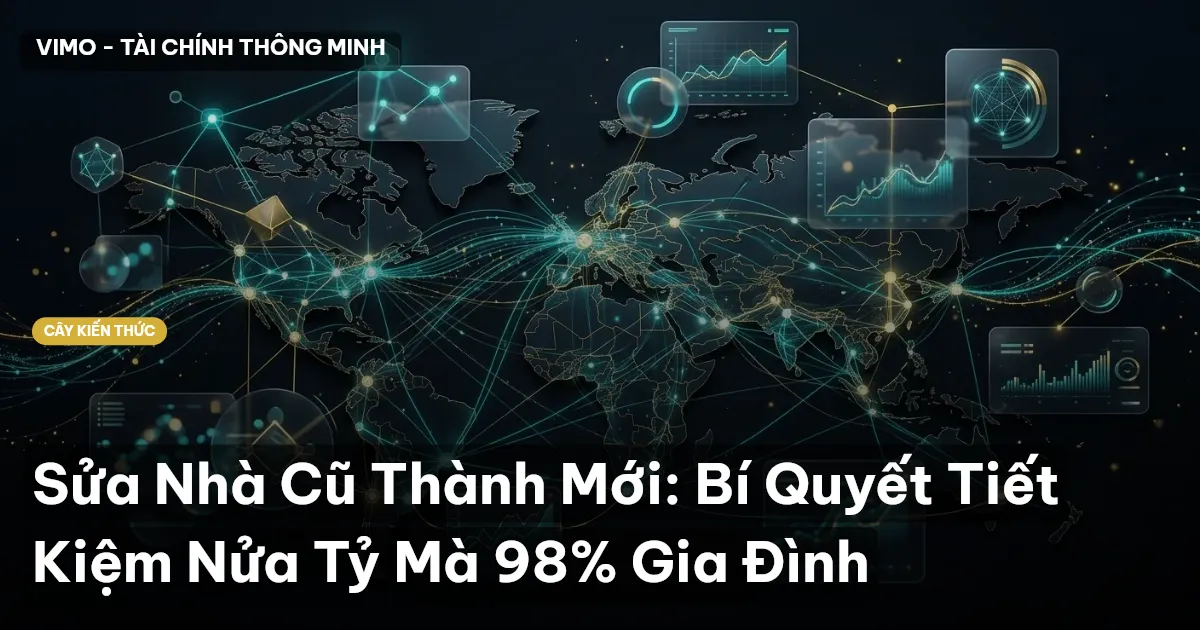 Sửa Nhà Cũ Thành Mới: Bí Quyết Tiết Kiệm Nửa Tỷ Mà 98% Gia Đình