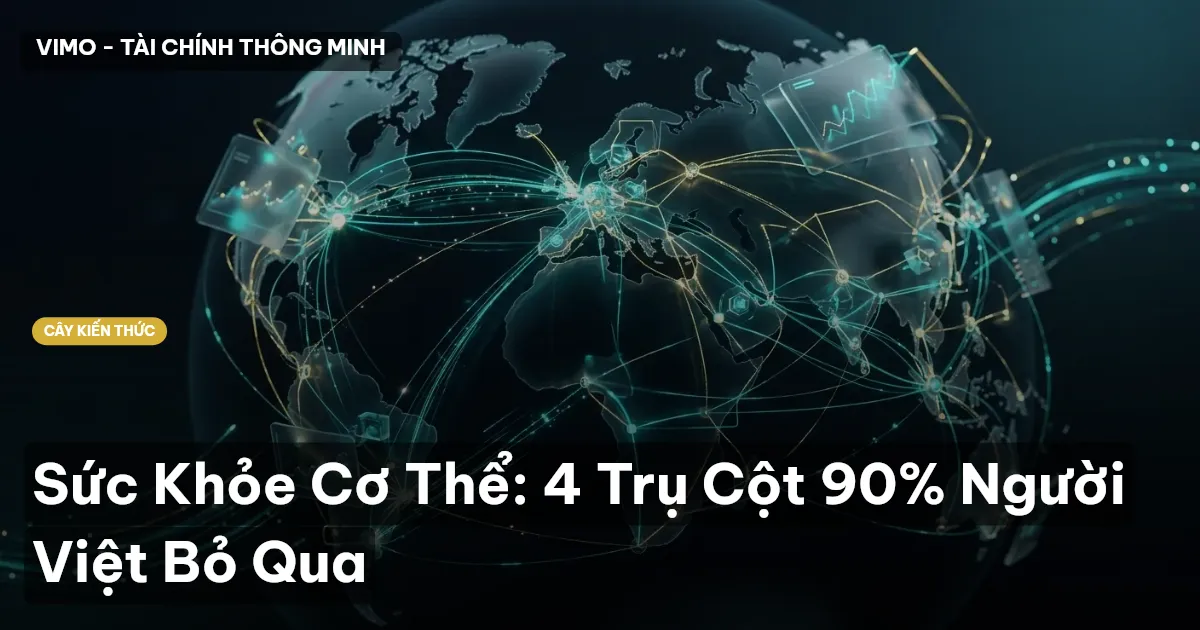 Sức Khỏe Cơ Thể: 4 Trụ Cột 90% Người Việt Bỏ Qua