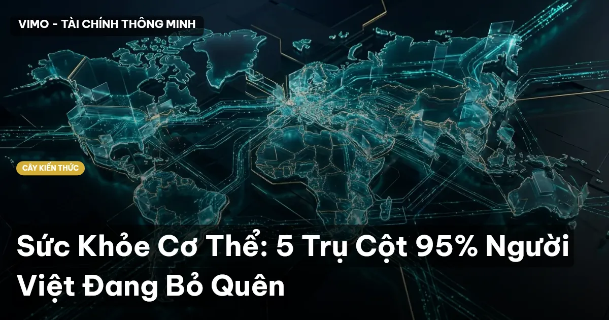 Sức Khỏe Cơ Thể: 5 Trụ Cột 95% Người Việt Đang Bỏ Quên