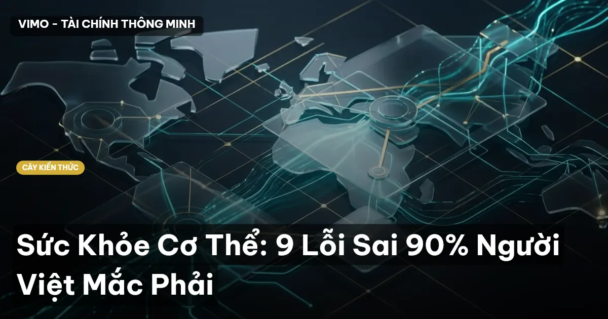 Sức Khỏe Cơ Thể: 9 Lỗi Sai 90% Người Việt Mắc Phải