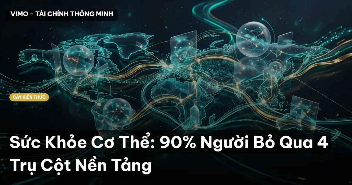 Sức Khỏe Cơ Thể: 90% Người Bỏ Qua 4 Trụ Cột Nền Tảng