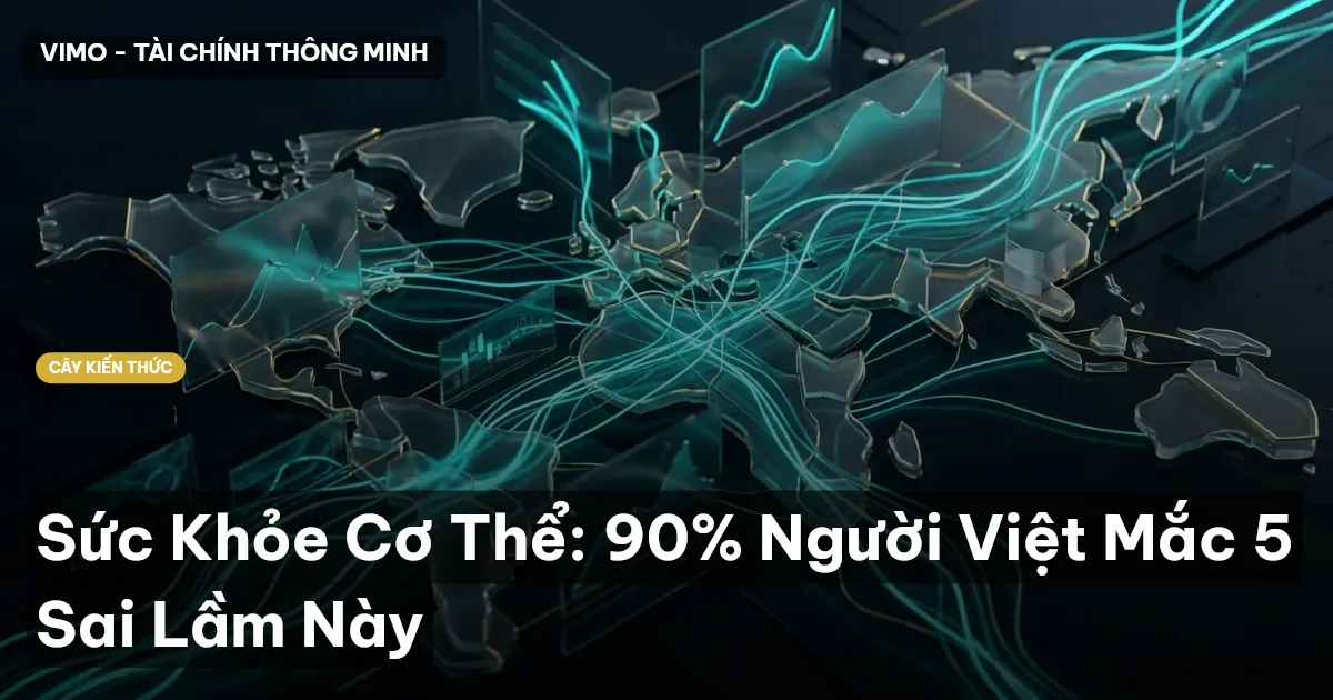 Sức Khỏe Cơ Thể: 90% Người Việt Mắc 5 Sai Lầm Này