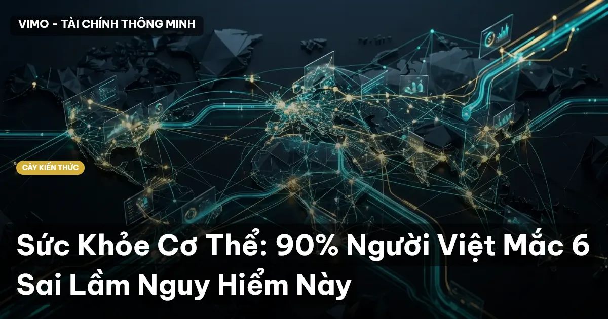 Sức Khỏe Cơ Thể: 90% Người Việt Mắc 6 Sai Lầm Nguy Hiểm Này