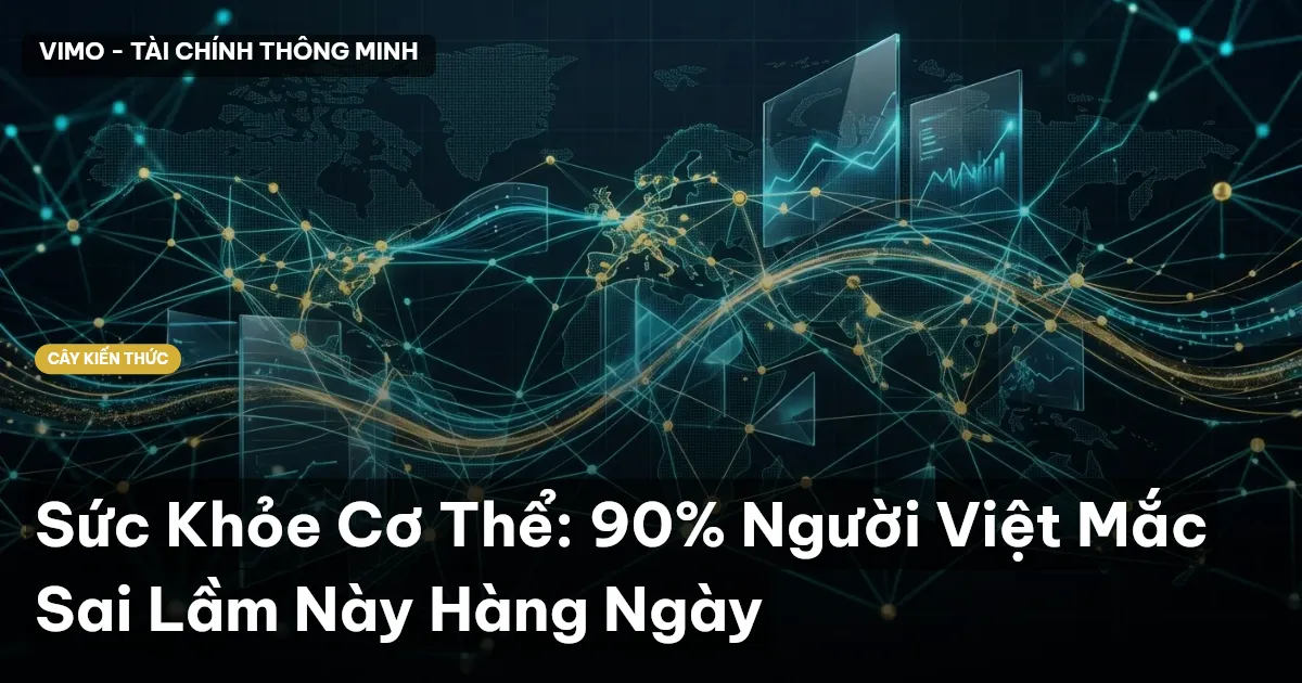 Sức Khỏe Cơ Thể: 90% Người Việt Mắc Sai Lầm Này Hàng Ngày
