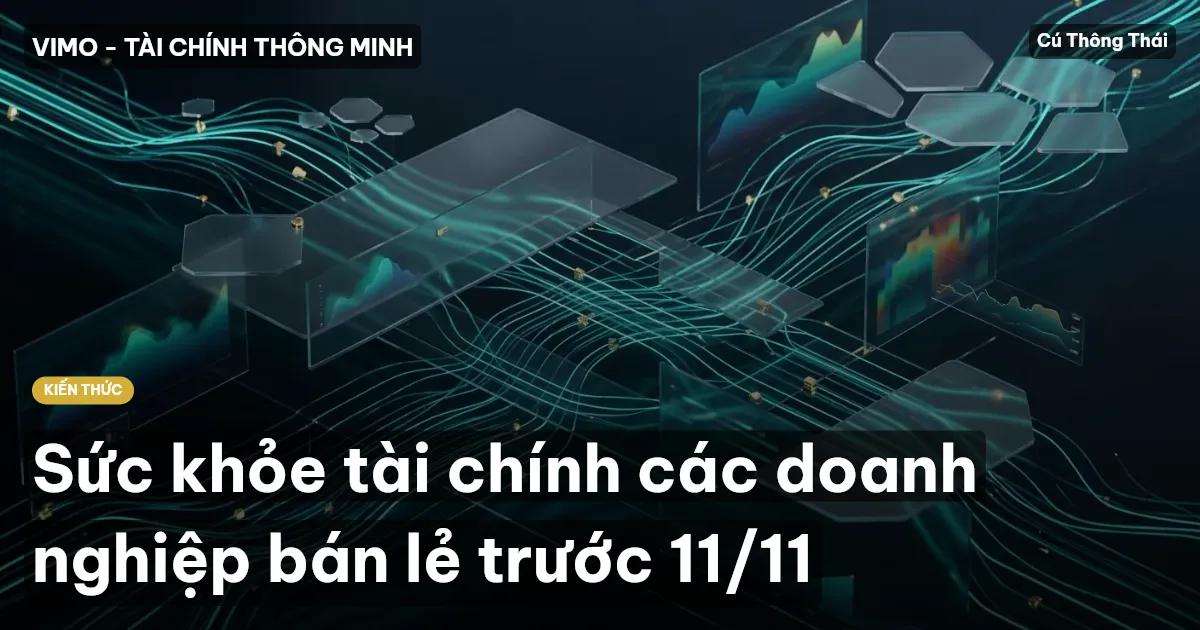 Sức khỏe tài chính các doanh nghiệp bán lẻ trước 11/11