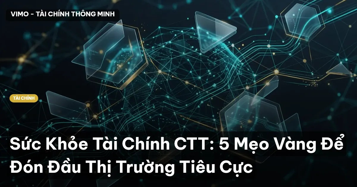 Sức Khỏe Tài Chính CTT: 5 Mẹo Vàng Để Đón Đầu Thị Trường Tiêu Cực