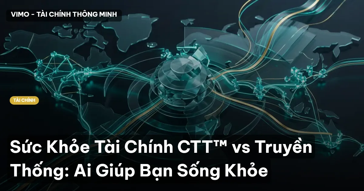 Sức Khỏe Tài Chính CTT™ vs Truyền Thống: Ai Giúp Bạn Sống Khỏe
