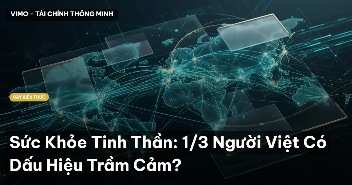 Sức Khỏe Tinh Thần: 1/3 Người Việt Có Dấu Hiệu Trầm Cảm?