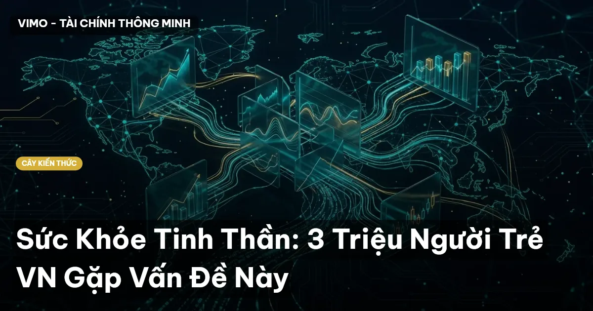 Sức Khỏe Tinh Thần: 3 Triệu Người Trẻ VN Gặp Vấn Đề Này