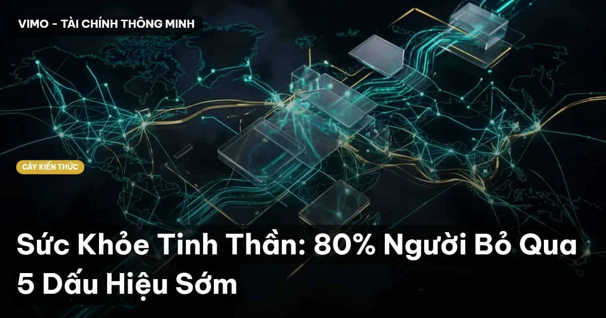 Sức Khỏe Tinh Thần: 80% Người Bỏ Qua 5 Dấu Hiệu Sớm