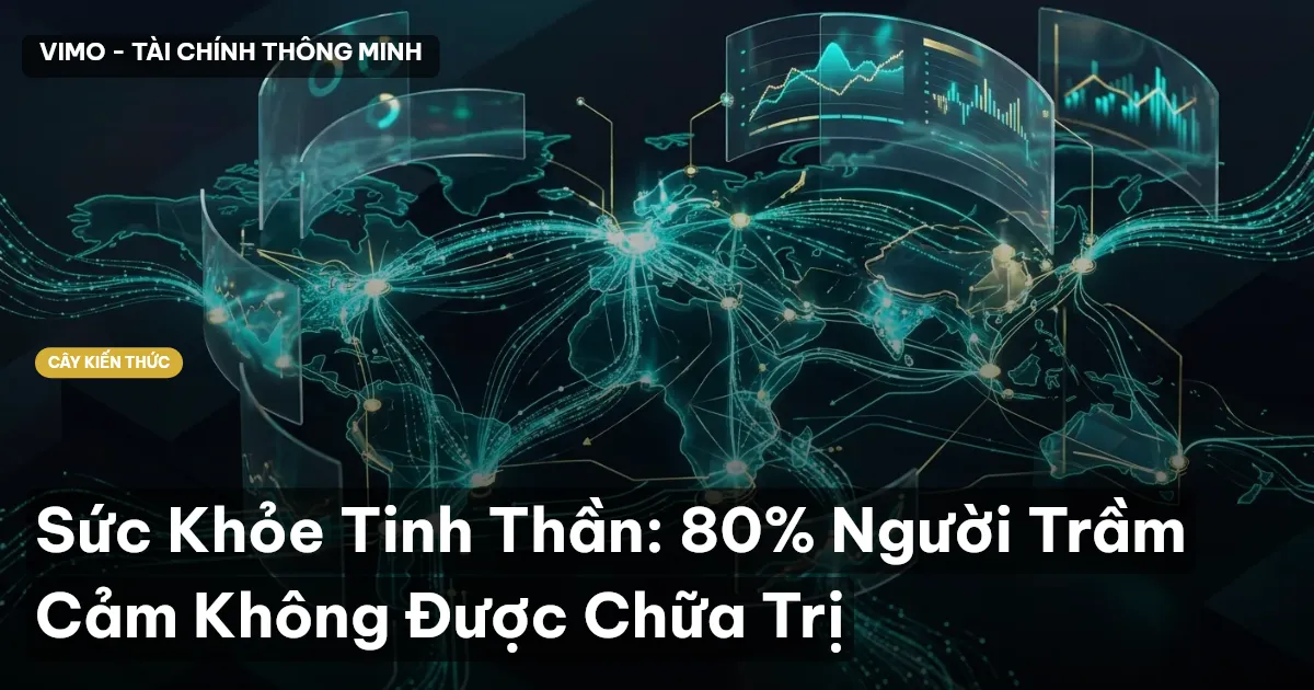 Sức Khỏe Tinh Thần: 80% Người Trầm Cảm Không Được Chữa Trị