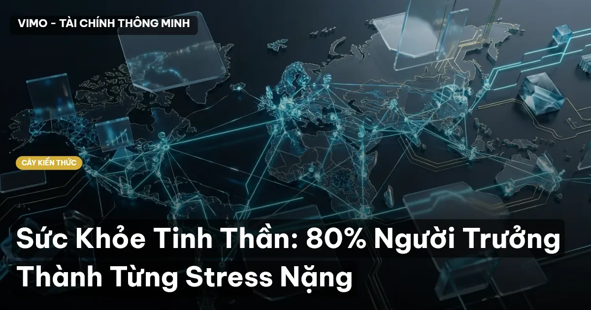 Sức Khỏe Tinh Thần: 80% Người Trưởng Thành Từng Stress Nặng