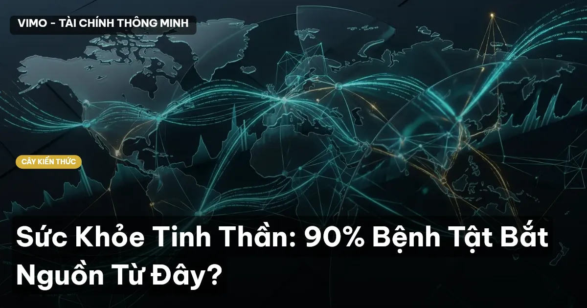 Sức Khỏe Tinh Thần: 90% Bệnh Tật Bắt Nguồn Từ Đây?