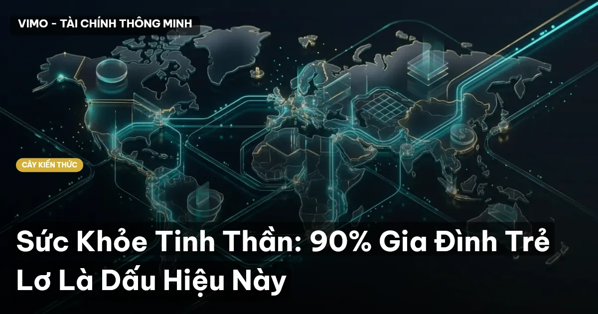 Sức Khỏe Tinh Thần: 90% Gia Đình Trẻ Lơ Là Dấu Hiệu Này