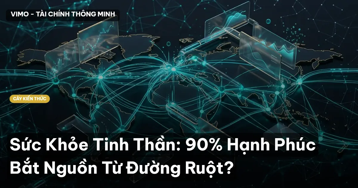 Sức Khỏe Tinh Thần: 90% Hạnh Phúc Bắt Nguồn Từ Đường Ruột?