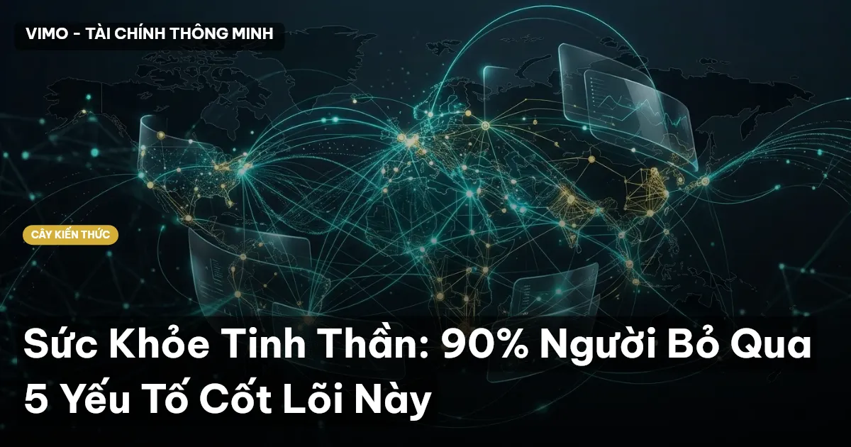 Sức Khỏe Tinh Thần: 90% Người Bỏ Qua 5 Yếu Tố Cốt Lõi Này