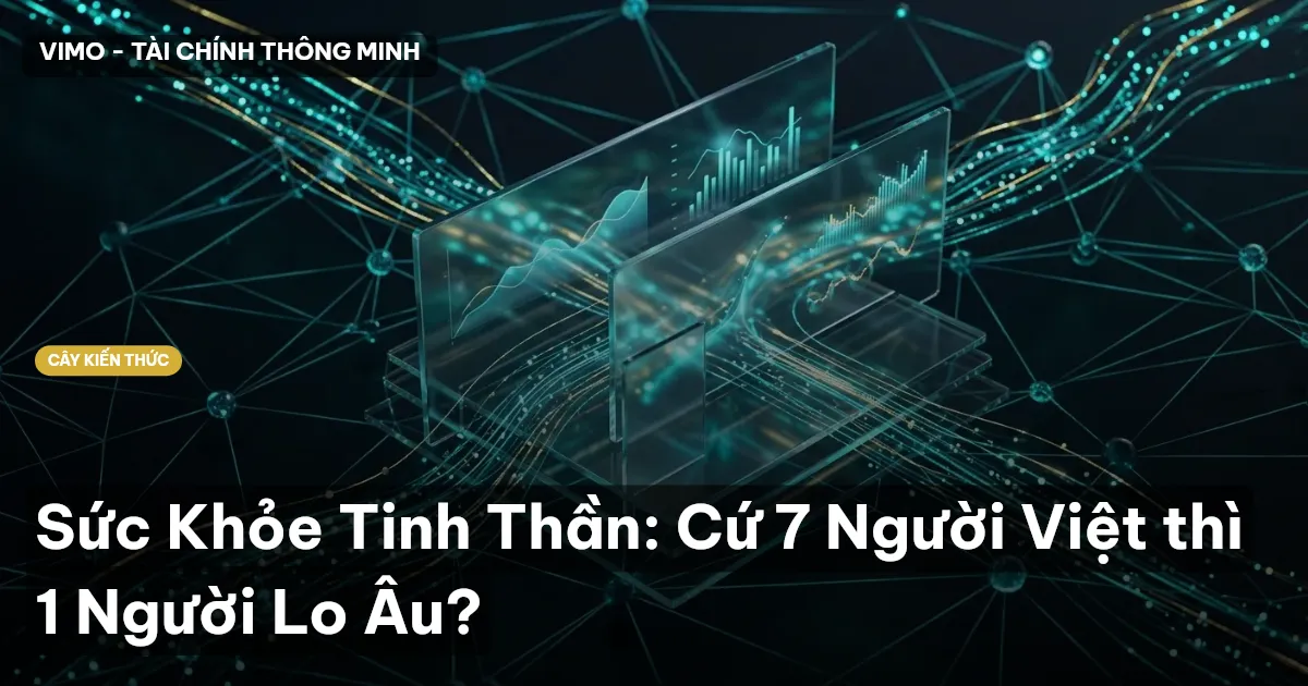 Sức Khỏe Tinh Thần: Cứ 7 Người Việt thì 1 Người Lo Âu?