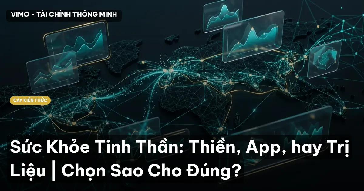 Sức Khỏe Tinh Thần: Thiền, App, hay Trị Liệu | Chọn Sao Cho Đúng?
