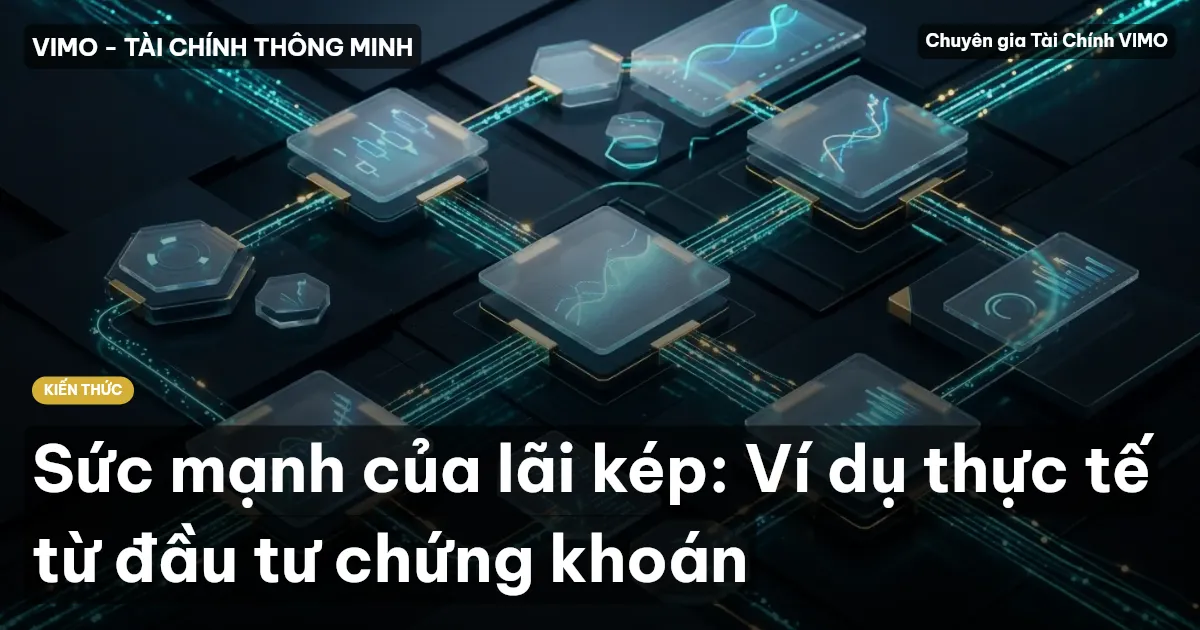 Sức mạnh của lãi kép: Ví dụ thực tế từ đầu tư chứng khoán