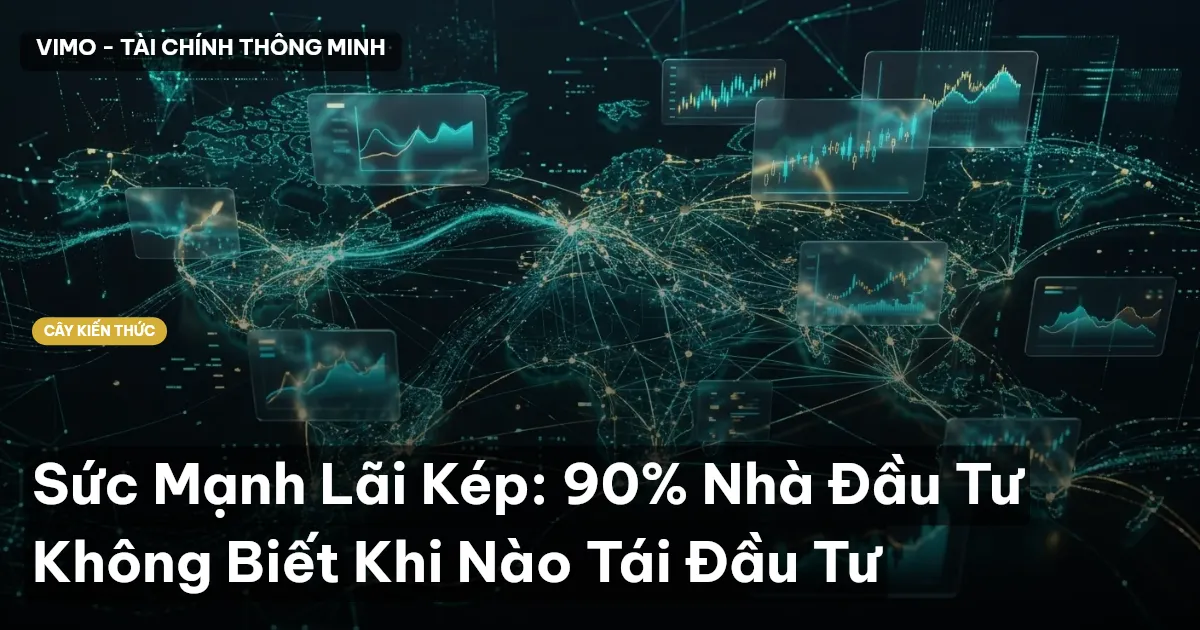 Sức Mạnh Lãi Kép: 90% Nhà Đầu Tư Không Biết Khi Nào Tái Đầu Tư