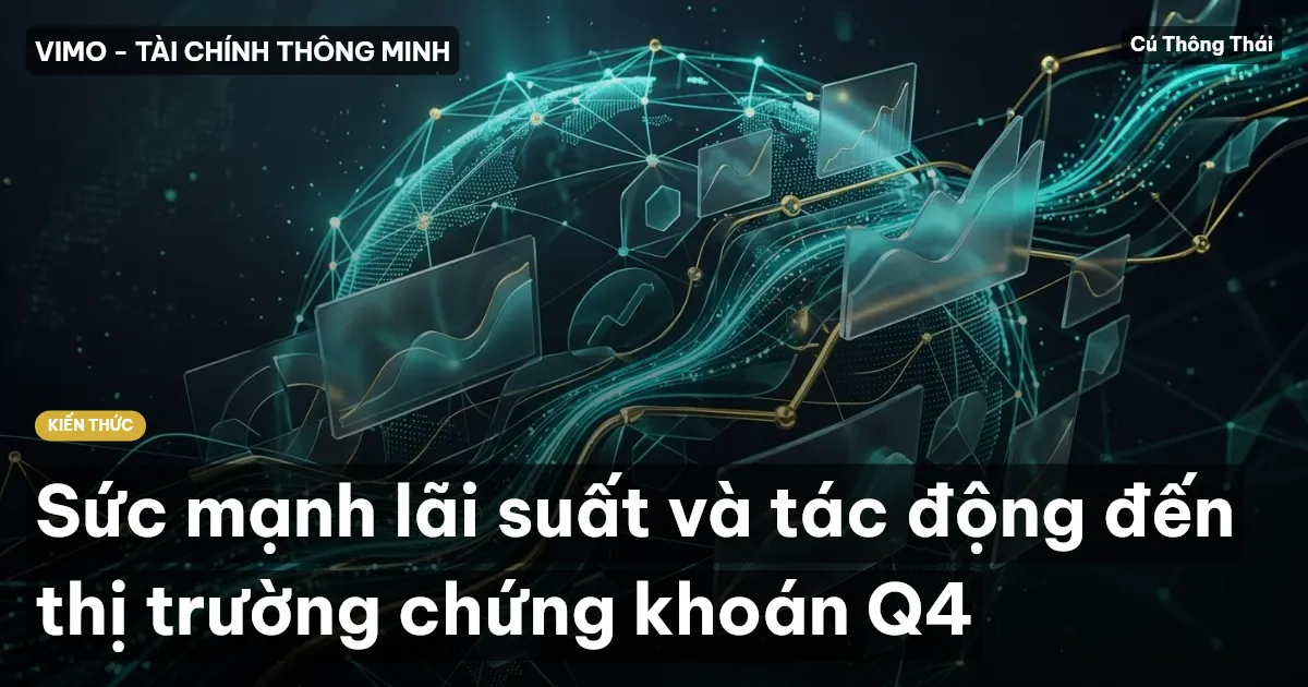 Sức mạnh lãi suất và tác động đến thị trường chứng khoán Q4