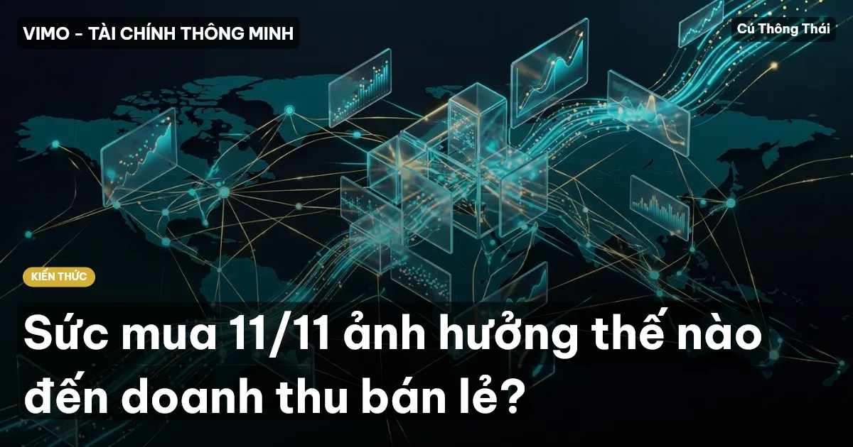 Sức mua 11/11 ảnh hưởng thế nào đến doanh thu bán lẻ?