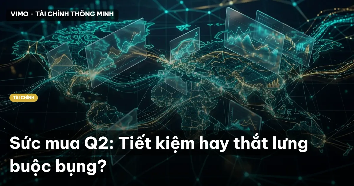 Sức mua Q2: Tiết kiệm hay thắt lưng buộc bụng?