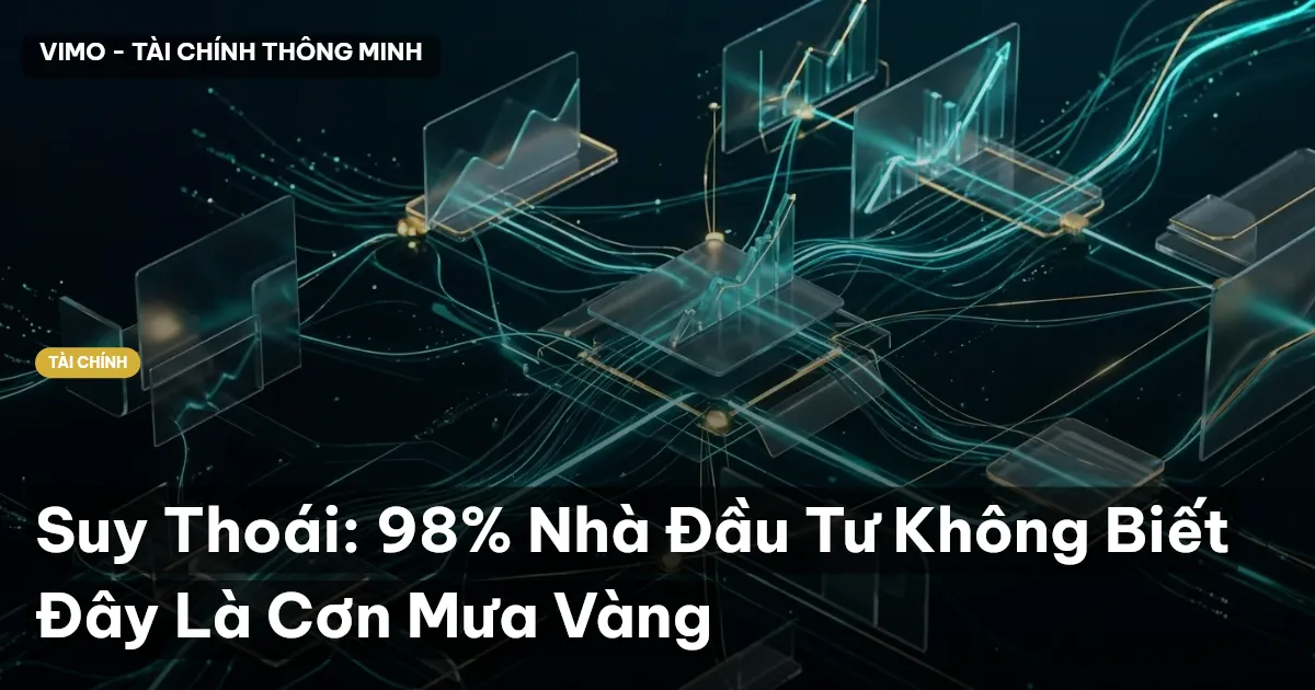 Suy Thoái: 98% Nhà Đầu Tư Không Biết Đây Là Cơn Mưa Vàng
