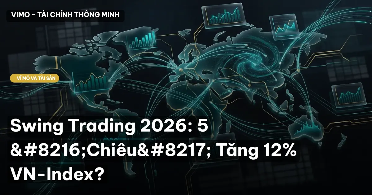 Swing Trading 2026: 5 'Chiêu' Tăng 12% VN-Index?