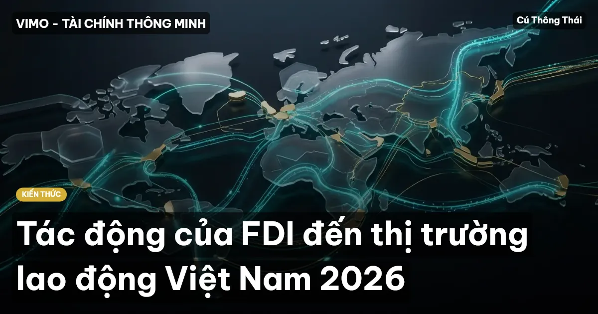 Tác động của FDI đến thị trường lao động Việt Nam 2026