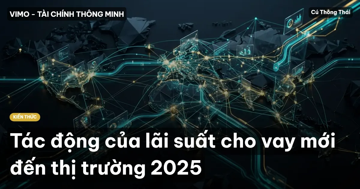 Tác động của lãi suất cho vay mới đến thị trường 2025