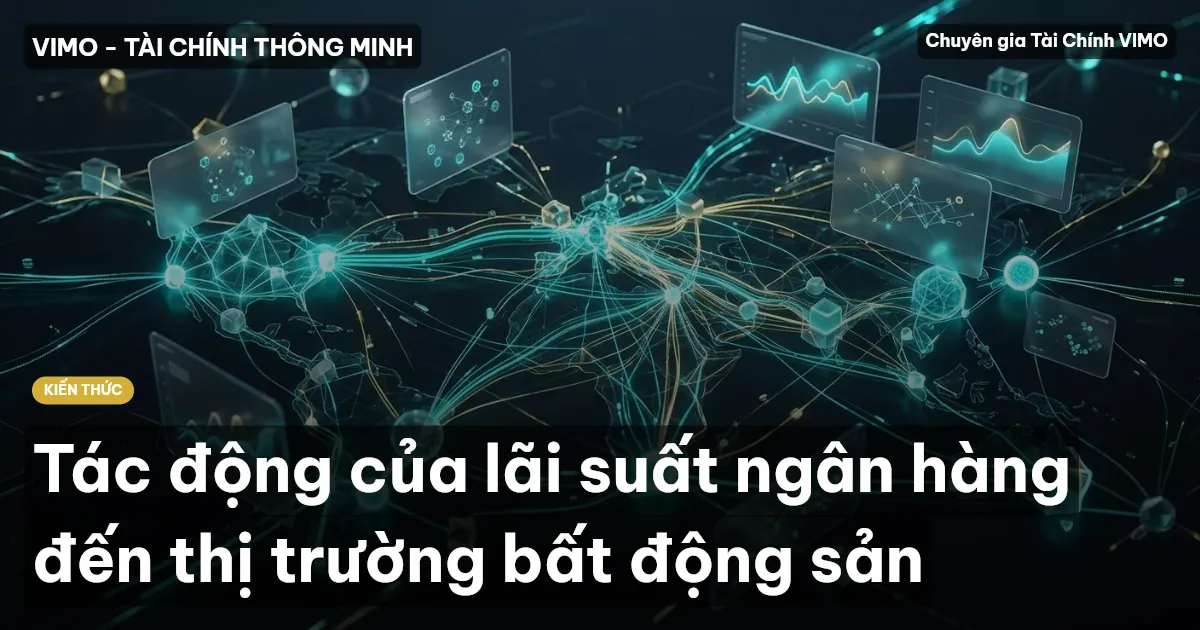 Tác động của lãi suất ngân hàng đến thị trường bất động sản