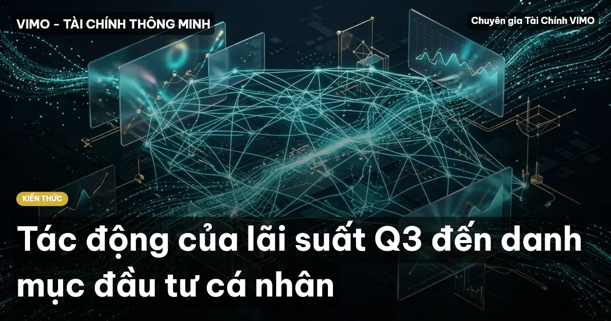 Tác động của lãi suất Q3 đến danh mục đầu tư cá nhân