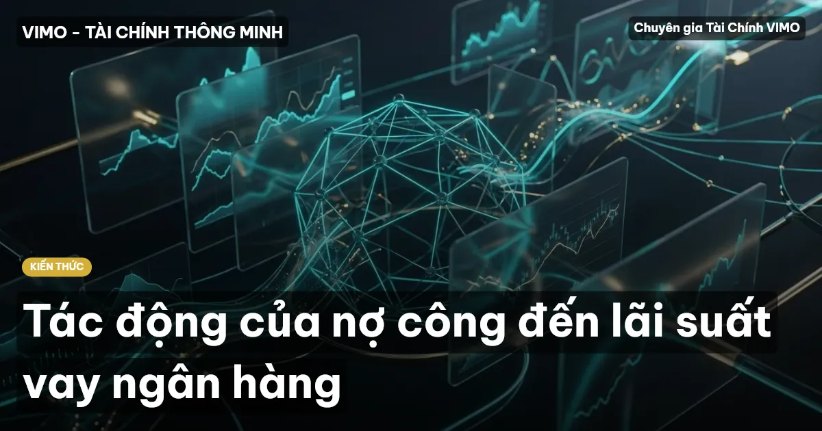 Tác động của nợ công đến lãi suất vay ngân hàng