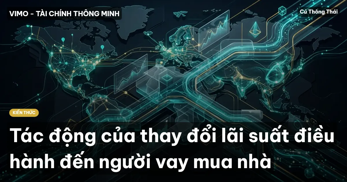 Tác động của thay đổi lãi suất điều hành đến người vay mua nhà