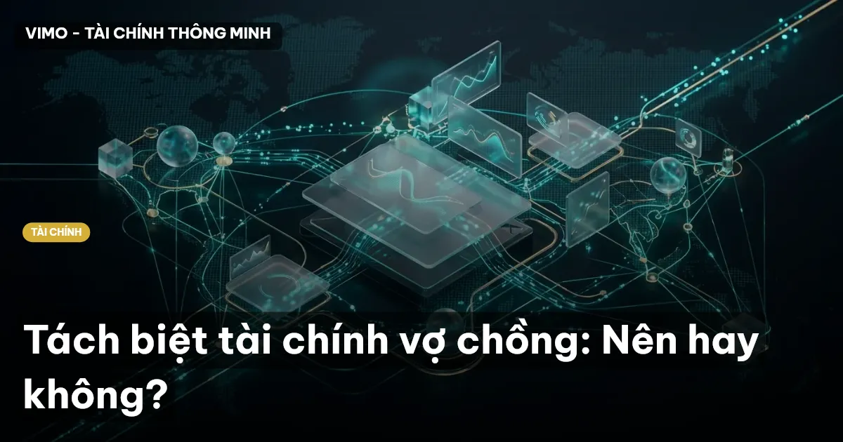 Tách biệt tài chính vợ chồng: Nên hay không?