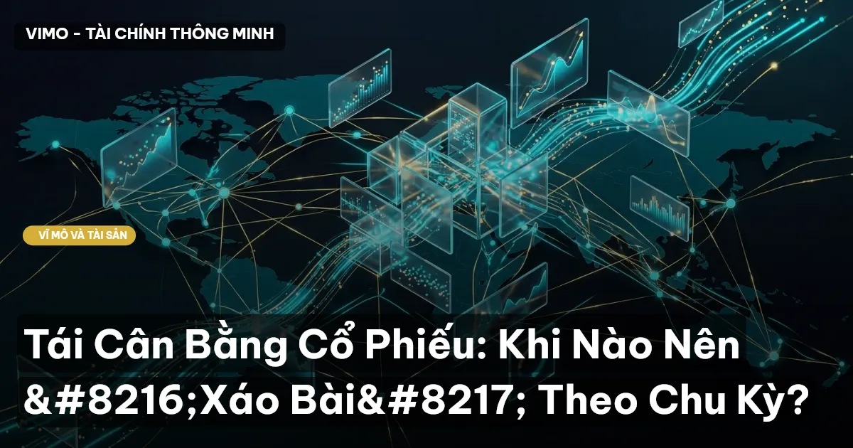 Tái Cân Bằng Cổ Phiếu: Khi Nào Nên ‘Xáo Bài’ Theo Chu Kỳ?